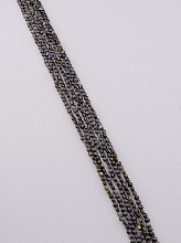 картинка Нитка Обсидиан 39 см (Без замка) от магазина Wolves