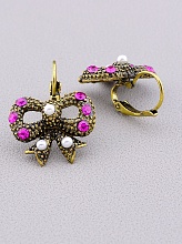 картинка Серьги 'Fashion' Майорка Бижутерный сплав от магазина Wolves