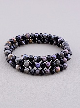 картинка Браслет Жемчуг Чешский хрусталь 45 см от магазина Wolves