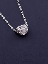 картинка Подвеска 'SUNSTONES' Фианит 45 см от магазина Wolves