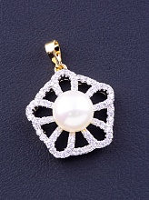 картинка Кулон 'XUPING' Майорка (позолота-родий) от магазина Wolves