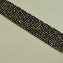 картинка Нитка Обсидиан 39 см (Без замка) от магазина Wolves