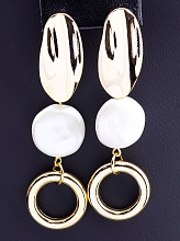 картинка Серьги 'FJ' Жемчуг от магазина Wolves