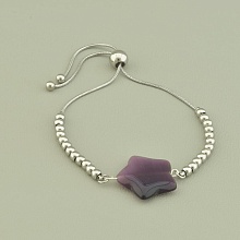 картинка Браслет 'SUNSTONES' Кошачий глаз 17 см от магазина Wolves