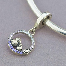 картинка Шарм 'Pandora style' Фианит Серебро(925) от магазина Wolves