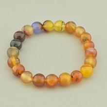 картинка Браслет 'SUNSTONES' Агат 19 см от магазина Wolves