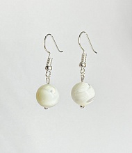 картинка Элитные Серьги Перламутр №2 от магазина Wolves