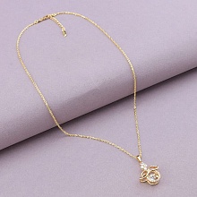 картинка Подвеска 'XUPING' Фианит 42 см (позолота 18к) от магазина Wolves