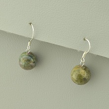 картинка Серьги 'SUNSTONES' Турмалин Серебро(925) от магазина Wolves