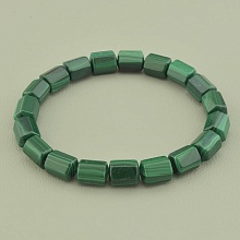 картинка Браслет Малахит 19 см от магазина Wolves