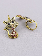 картинка Серьги 'Fashion' Сrystal Бижутерный сплав от магазина Wolves