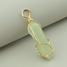 картинка Кулон Нефрит 35x9мм от магазина Wolves