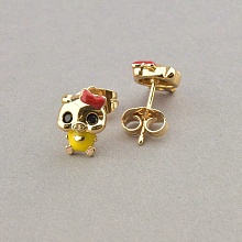 картинка Серьги 'XUPING' Фианит (позолота 18к) от магазина Wolves