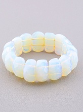 картинка Браслет Лунный камень 17 см от магазина Wolves