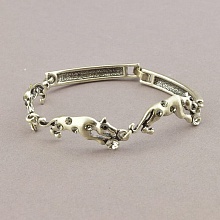 картинка Браслет Сrystal 17 5 см (родий) от магазина Wolves