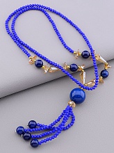 картинка Бусы Чешский хрусталь Сrystal 80 см от магазина Wolves