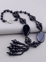 картинка Бусы Агат Чешский хрусталь 50 см от магазина Wolves