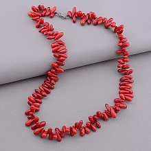 картинка Бусы Коралл 44 см от магазина Wolves
