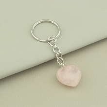 картинка Брелок Розовый кварц 75х20 от магазина Wolves