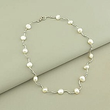 картинка Бусы Жемчуг 40 см от магазина Wolves