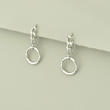 картинка Серьги 'XUPING' (родий) от магазина Wolves