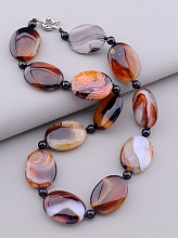 картинка Бусы Сердолик 44 см от магазина Wolves