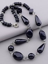 картинка Бусы Агат Чешский хрусталь 65 см от магазина Wolves