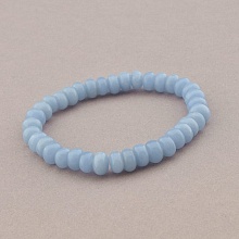 картинка Браслет 'SUNSTONES' Ангелит 17 см от магазина Wolves