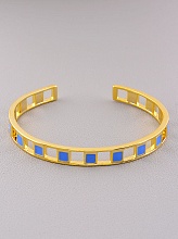 картинка Браслет Эмаль 'Saiya' (позолота 18к) от магазина Wolves