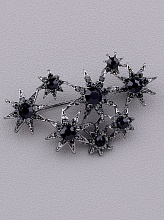 картинка Брошь Сrystal 52x30мм от магазина Wolves