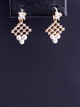 картинка Серьги 'XUPING' Майорка (позолота 18к) от магазина Wolves