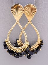 картинка Серьги 'Stainless Steel' Агат от магазина Wolves