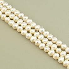 картинка Нитка Жемчуг 40 см 10 мм (Без замка) от магазина Wolves