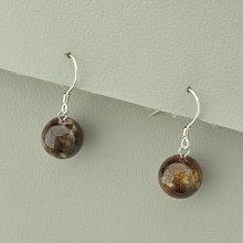 картинка Серьги 'SUNSTONES' Турмалин Серебро(925) от магазина Wolves