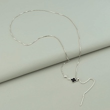 картинка Подвеска 'Saiya' Фианит 78 см (родий) от магазина Wolves