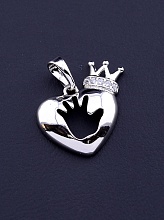 картинка Кулон 'XUPING' Фианит  (родий) от магазина Wolves