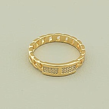 картинка Кольцо 'XUPING' Фианит (позолота 18к) от магазина Wolves