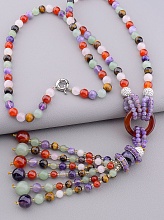 картинка Бусы Самоцветы 95 см от магазина Wolves