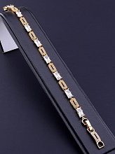 картинка Браслет 'XUPING' Фианит 17 см (позолота 18к) от магазина Wolves