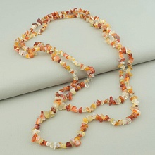 картинка Бусы 'SUNSTONES' Сердолик 150 см от магазина Wolves