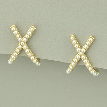 картинка Серьги 'XUPING' Майорка (позолота 18к (лимонная)) от магазина Wolves