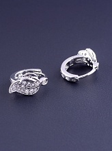 картинка Серьги 'XUPING' Фианит  (родий) от магазина Wolves