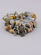 картинка Браслет 'FJ' Лабрадор Агат 55 см от магазина Wolves