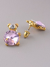 картинка Серьги 'Fashion' Сrystal Бижутерный сплав8 26 г от магазина Wolves