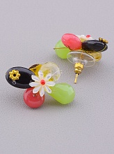 картинка Серьги 'Hand Made' Агат Бижутерный сплав7 7 г от магазина Wolves