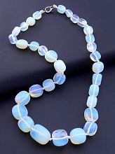 картинка Бусы Лунный камень 50 см от магазина Wolves