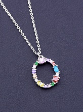 картинка Подвеска 'XUPING' 40 см (родий) от магазина Wolves