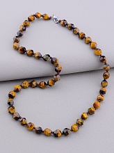 картинка Бусы 'SUNSTONES' Тигровый глаз 47 см от магазина Wolves