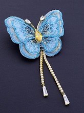 картинка Брошь Фианит (позолота 18к) от магазина Wolves