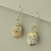 картинка Серьги Яшма от магазина Wolves